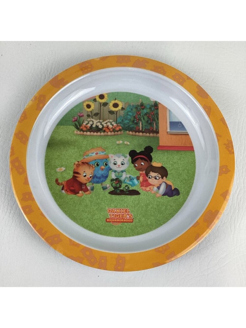 Daniel Tiger's Neighborhood Plate Mealtime Feeding Melamine 2022 Fred Rogers